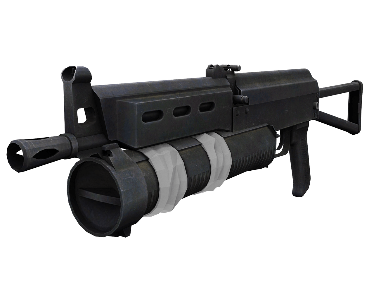 gun, 3d render, 3d, military, handgun, firearm, rendering